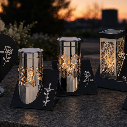 Solar Grave Lights for B2B Buyers: Glass, PP/ABS, PC/PMMA, Metal, or Resin? A Professional Material, Durability, Testing and EU Compliance Guide for Importers