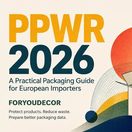 A Practical Packaging Guide for European Importers — and How Foryoudecor Supports Compliance-Ready Packaging