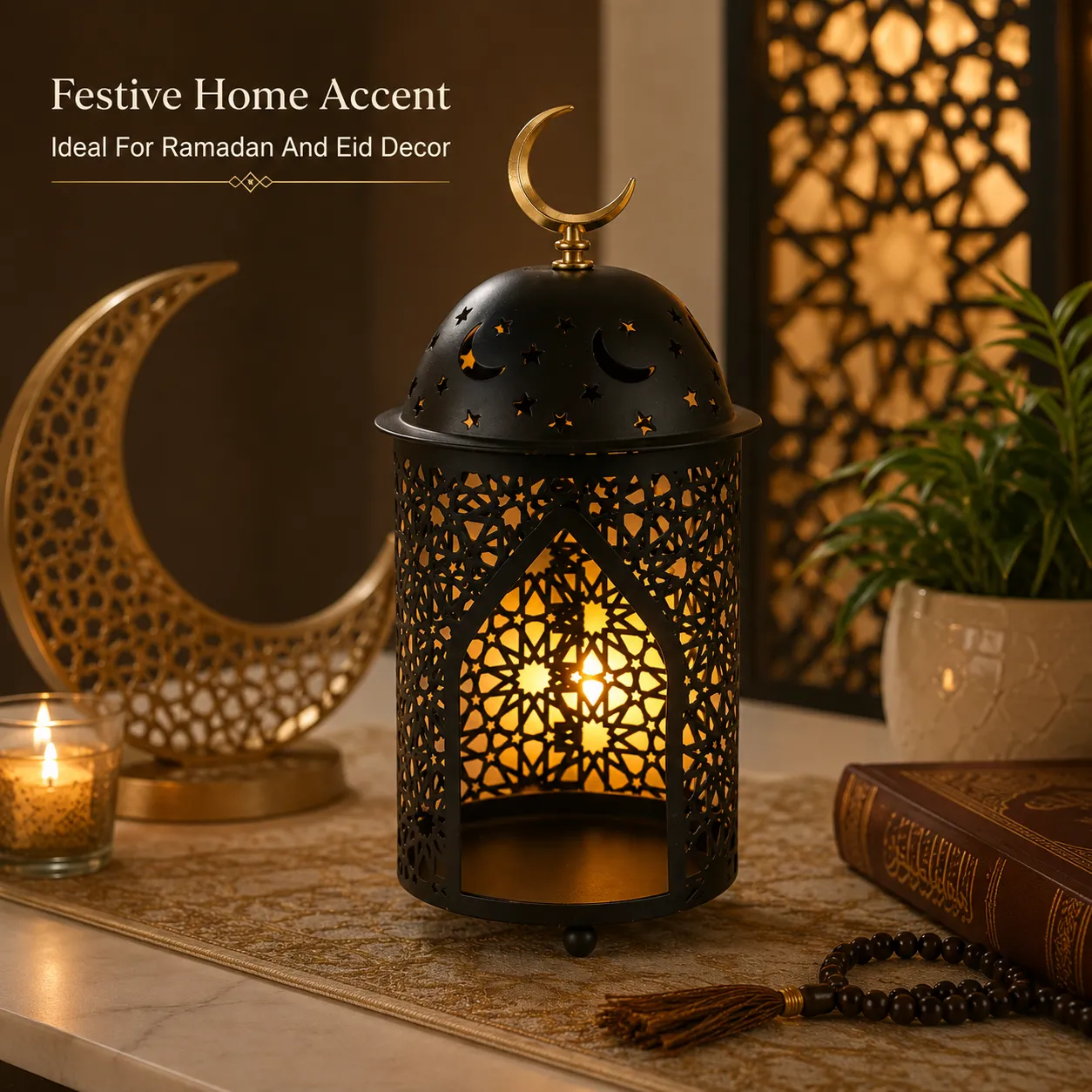 Ramadan Lanterns ML-6207 Black
