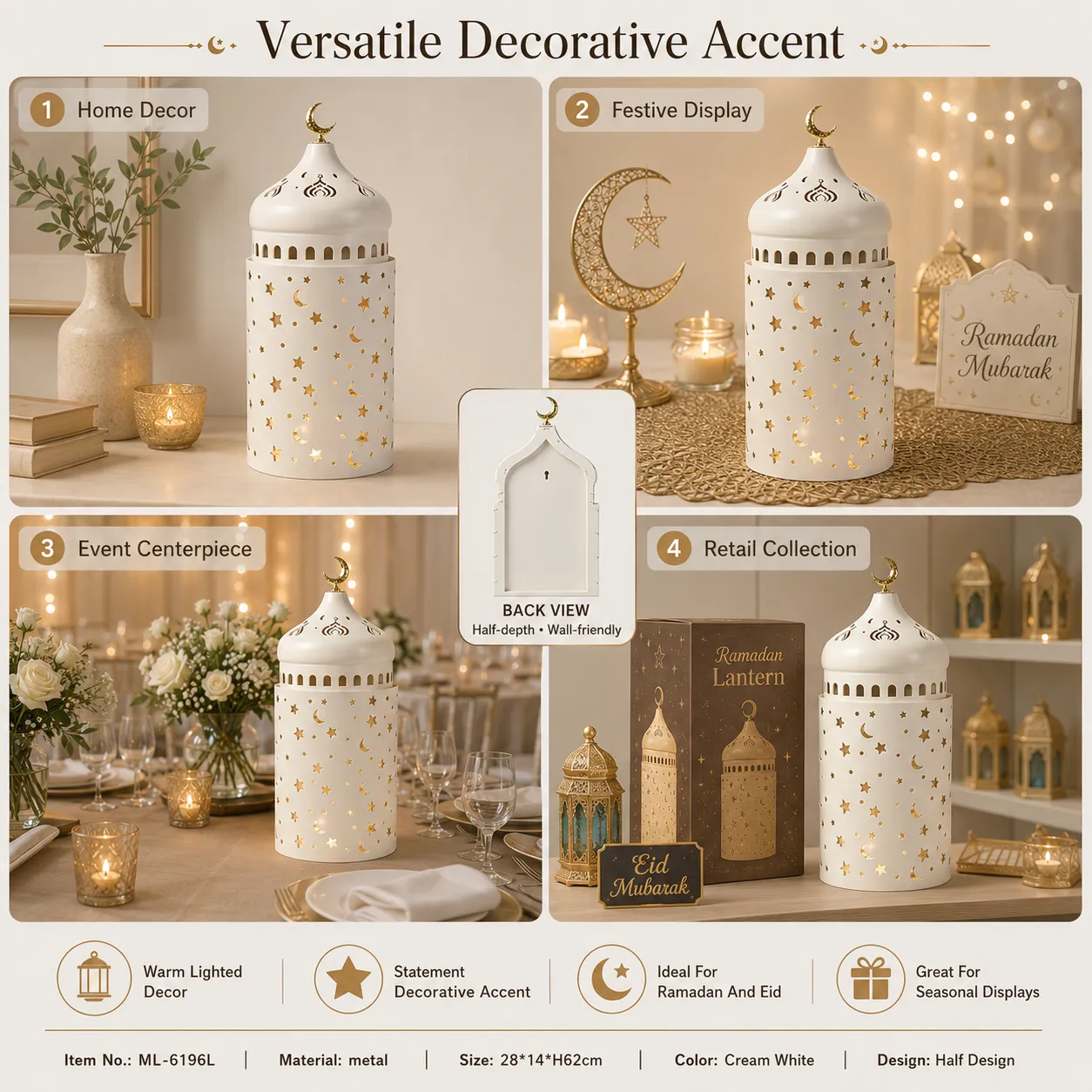 Ramadan Lanterns ML-6196L