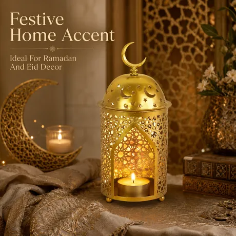 Ramadan Lanterns ML-6207 Gold