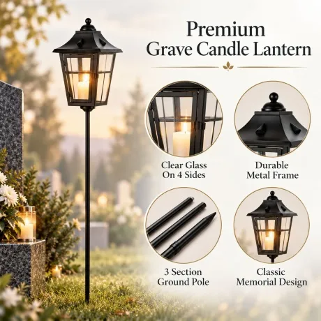 Cemetery Lantern ML-5684A S