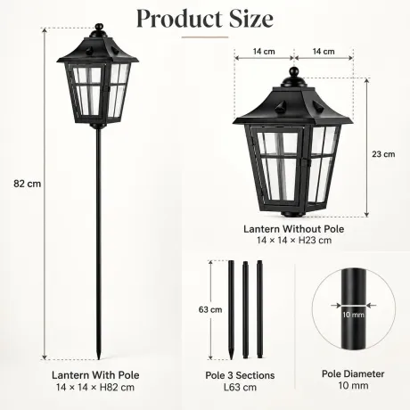 Cemetery Lantern ML-5684A S
