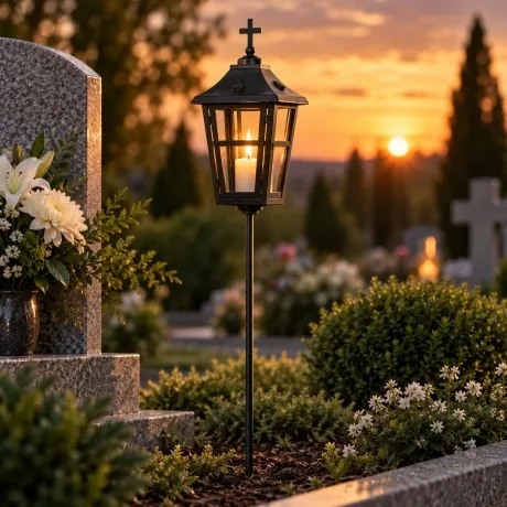 Cemetery Lantern ML-5684B L