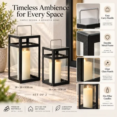 Metal Lantern ML-4791