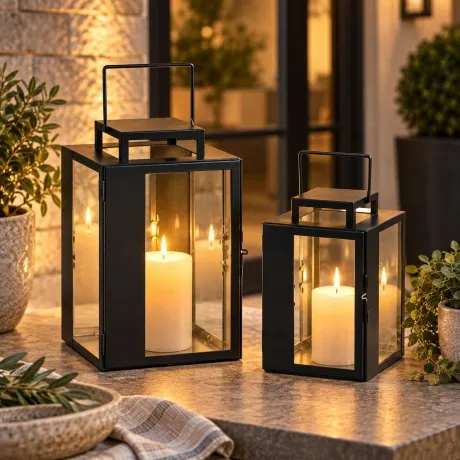 Metal Lantern ML-5633R