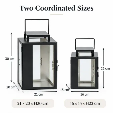 Metal Lantern ML-5633R