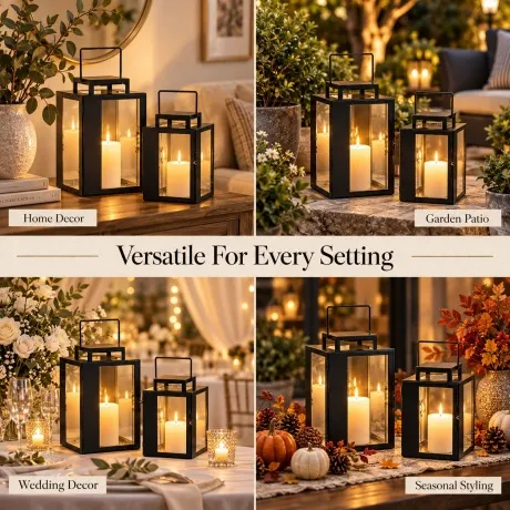Metal Lantern ML-5633R