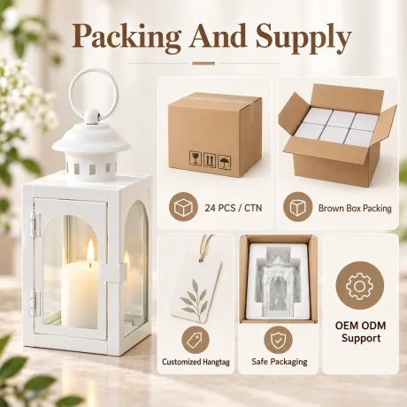Metal Lantern ML-5742-19W