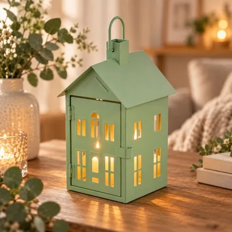 Metal Lantern ML-5743-20G