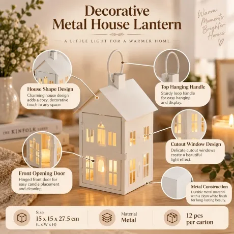 Metal Lantern ML-5743-27.5W