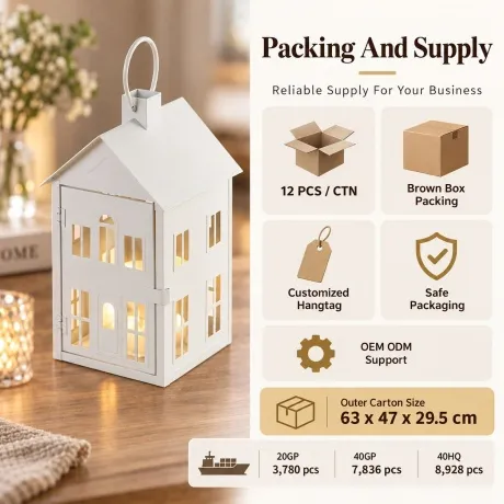 Metal Lantern ML-5743-27.5W
