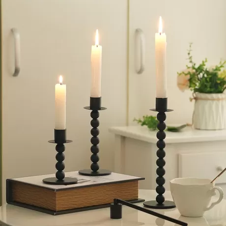 Metal Candle Holder CH-34043 Set of 3