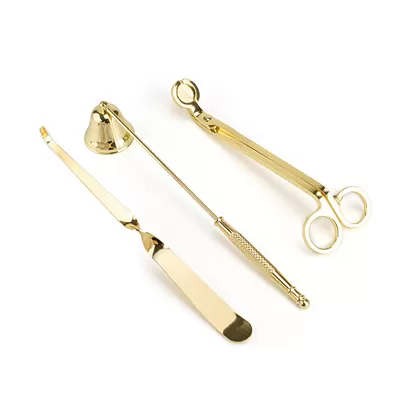 Candle Care Kit/Set HH-1001 Golden