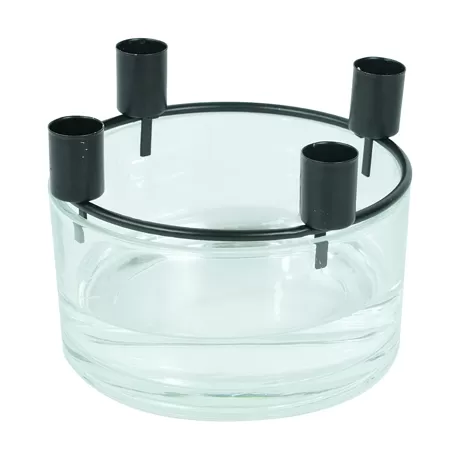 Glass Candle Holder CH-33572