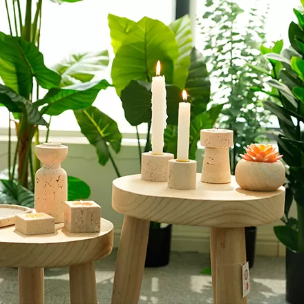 Candle & Candle Holder