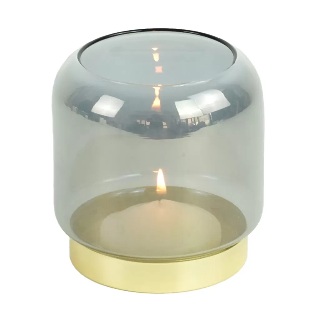Glass Candle Holder CH-33808