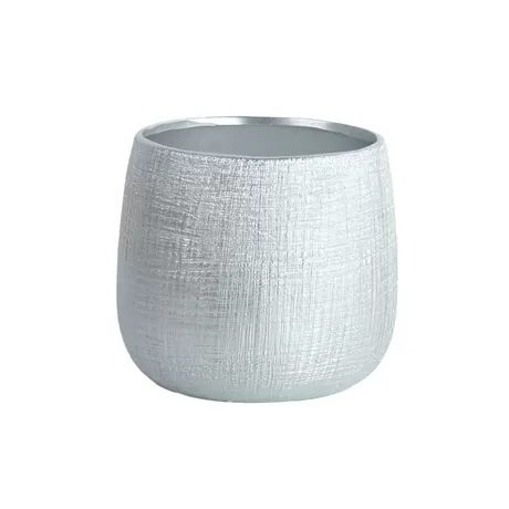 Ceramic Flower Pot FLP-317 Sliver