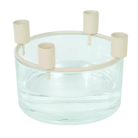 Glass Candle Holder CH-33572