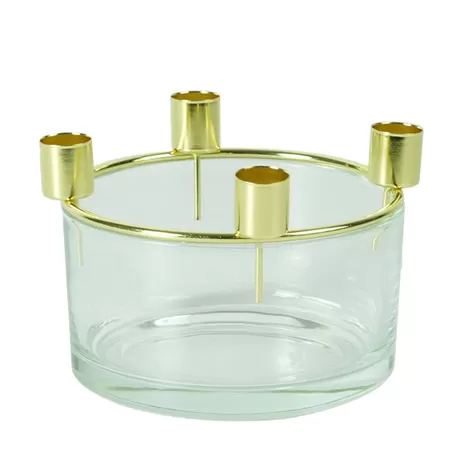 Glass Candle Holder CH-33572