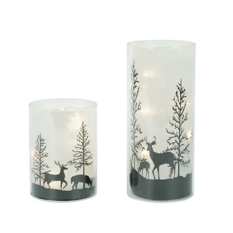 Crystal Candle Holder CH-34313 Set of 2