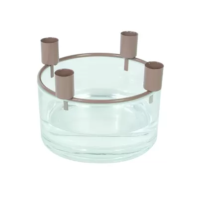 Glass Candle Holder CH-33572
