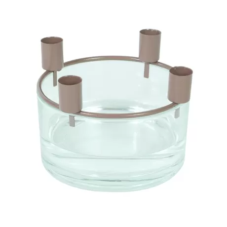 Glass Candle Holder CH-33572