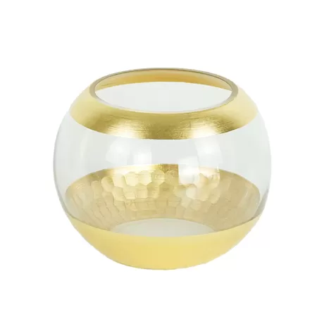Glass Candle Holder CH-33907