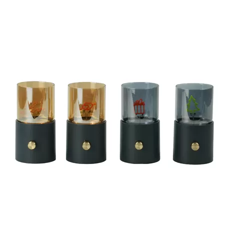 Glass Candle Holder LL-512