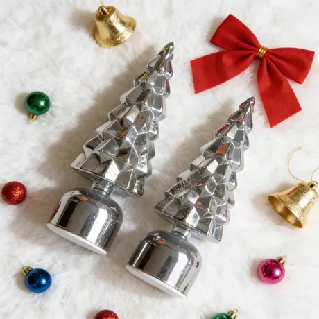 Metal Candle Holder XMAS-301