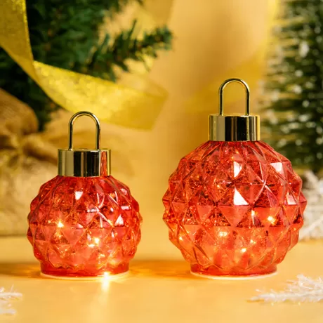 Metal Candle Holder XMAS-303