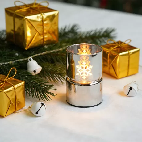 Metal Candle Holder XMAS-305