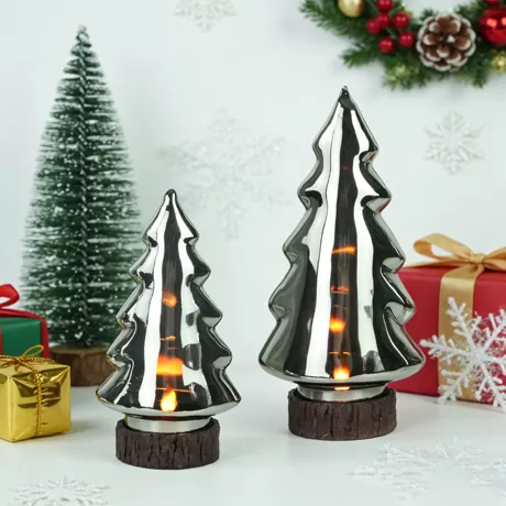 Metal Candle Holder XMAS-306