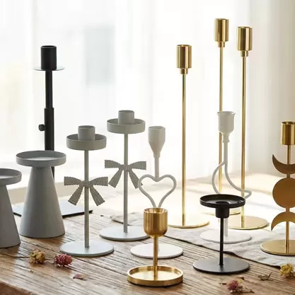 Metal Candle Holders: A Unique Romance Belonging to the Night