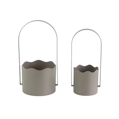 Metal Flower Pot FLP-779 Set of 2