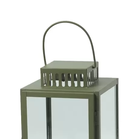 Metal Lantern ML-5607G Set of 2