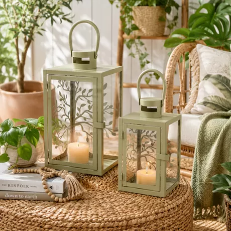 metal lantern ml 6110 set of 2 wholesale manufacturers