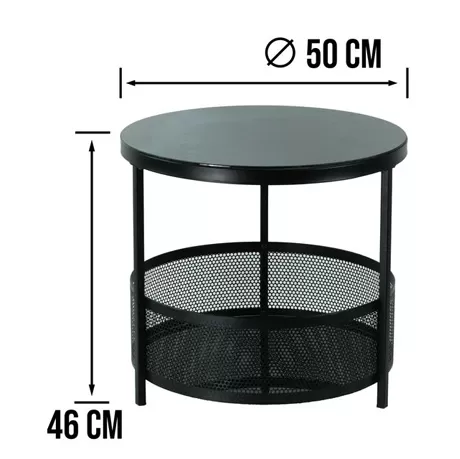 metal side coffee table ctb 159 4