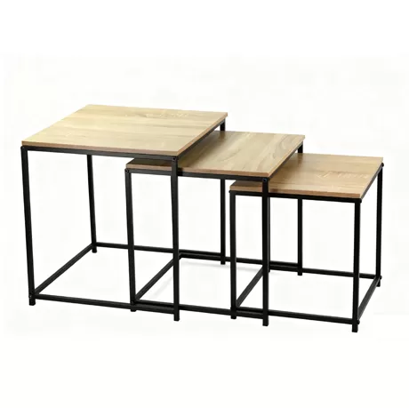 Wood Side/Coffee Table CTB-160 Set of 3