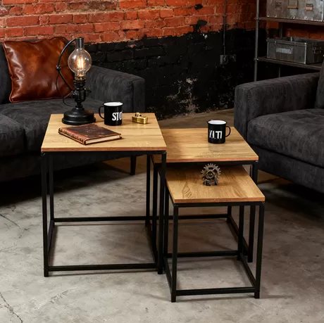 metal side coffee table ctb 160 5