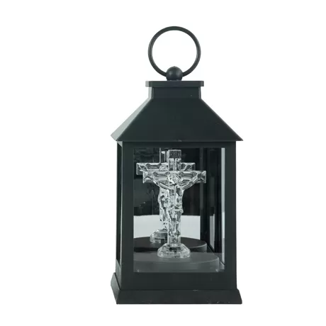 plastic lantern ml 5433 1 + cross no
