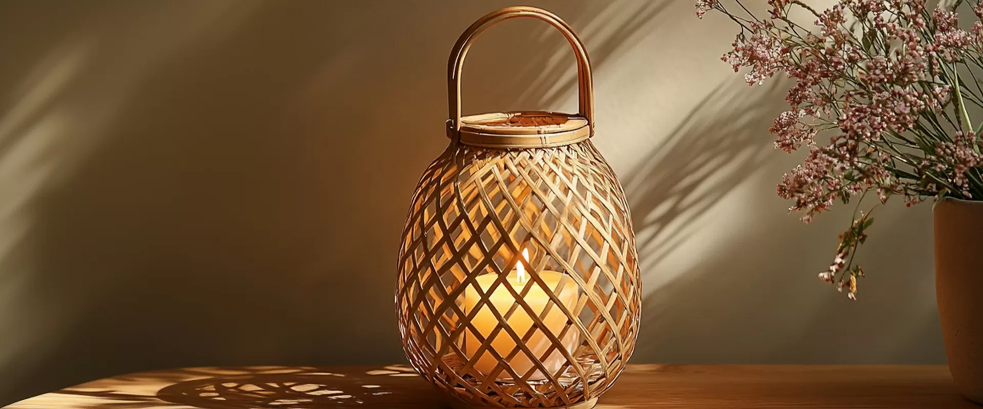 Rattan Lantern