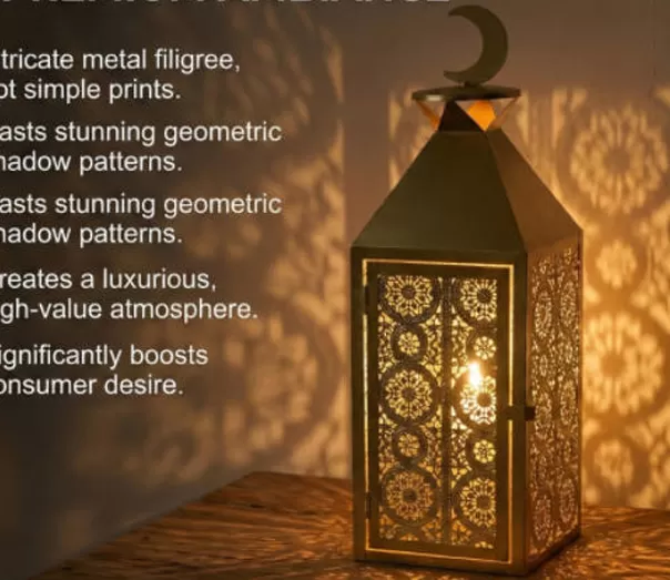 Sourcing for Ramadan 2026: Why This Premium Gold Filigree Fanoos is the High-Margin Bestseller Your Inventory Needs