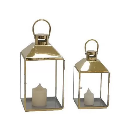 Stainless Steel Lantern ML-5561 Set of 2