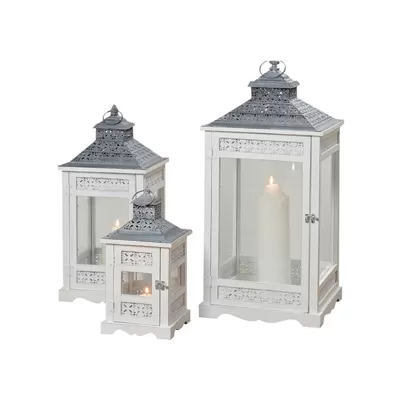 Wood Lantern ML-5007