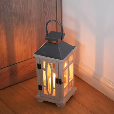 Wood Lantern ML-5512B
