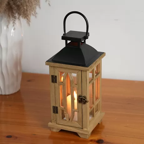 Wood Lantern ML-5512C